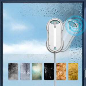 HomeBot Glaze robot window cleaner edge detection