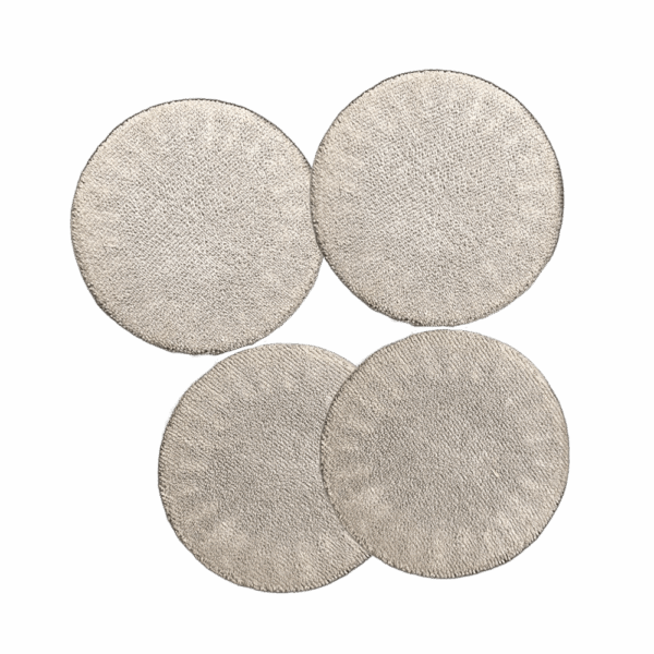 2 sets of replacement microfibre mop pads for the HomeBot Glaze robot window cleaner